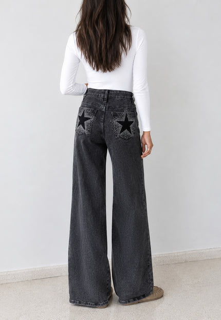 JEANS ARMONIAS BRILLOS LUNA