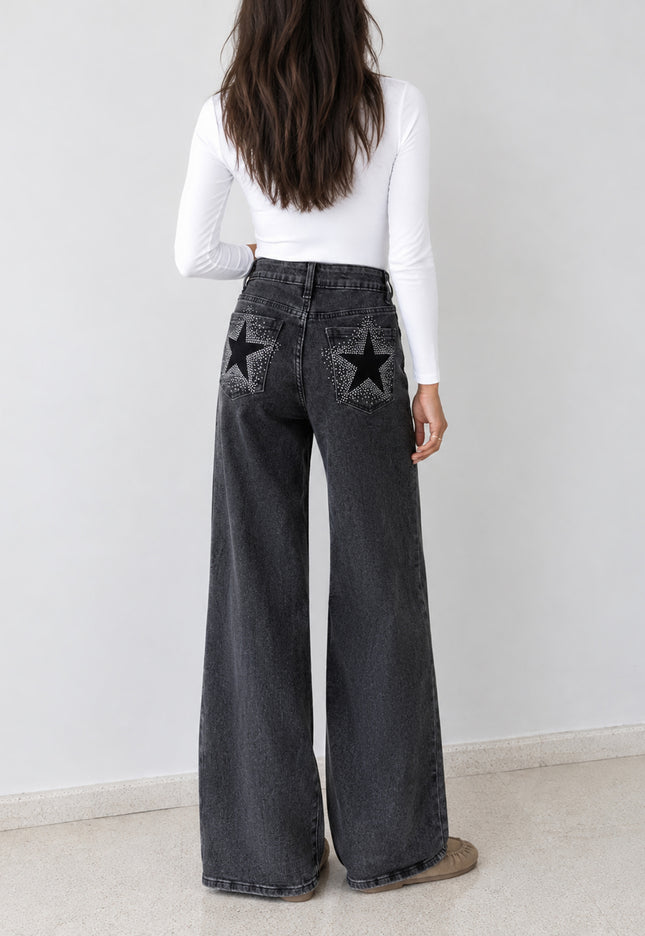 JEANS ARMONIAS BRILLOS LUNA