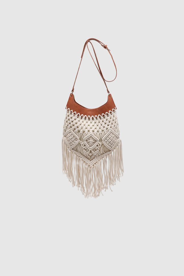 BOLSO DONNA ALESSIA MACRAMÉ