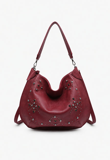 BOLSO DONNA ALESSIA TACHUELAS