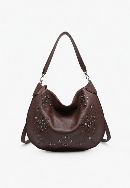 BOLSO DONNA ALESSIA TACHUELAS