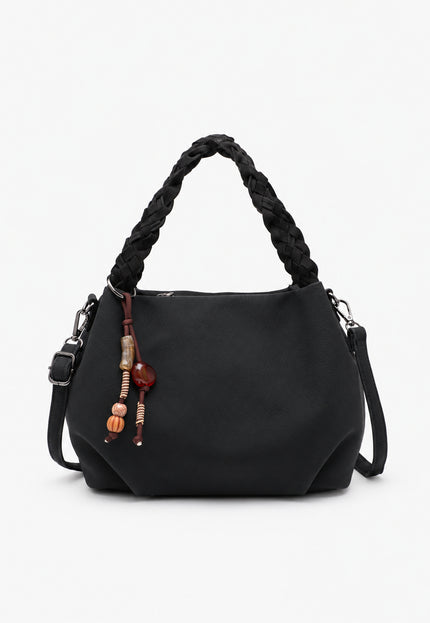 BOLSO DONNA ALESSIA ASA TRENZADA