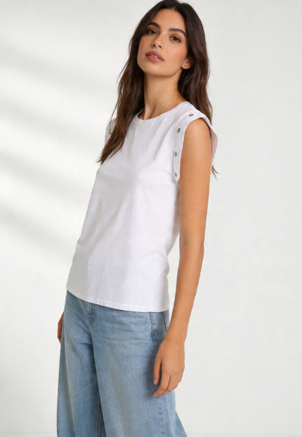 CAMISETA ARMONIAS TEEN TACHUELAS