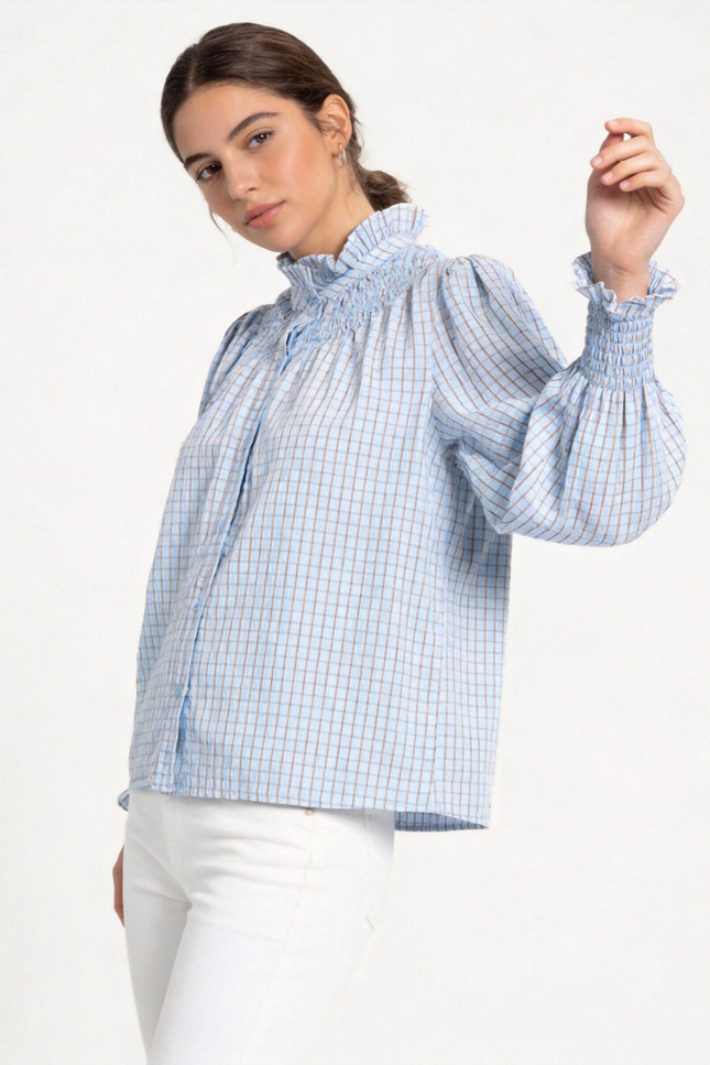 BLUSA ARMONIAS TEEN CUADROS