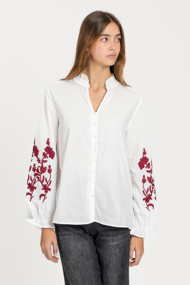 CAMISA ARMONIAS BORDADOS