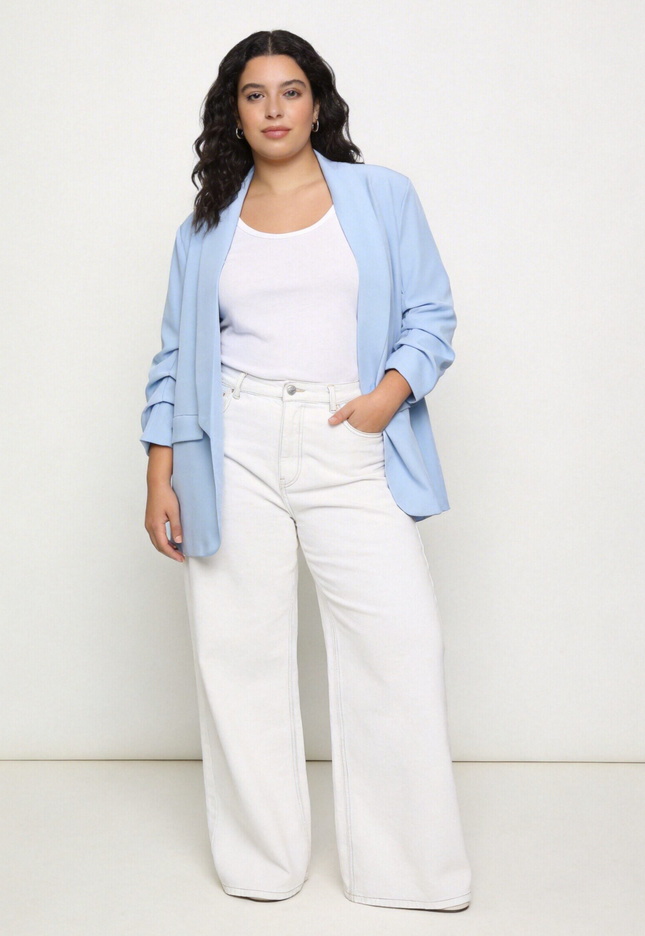 CHAQUETA ARMONIAS CURVE FRUNCE