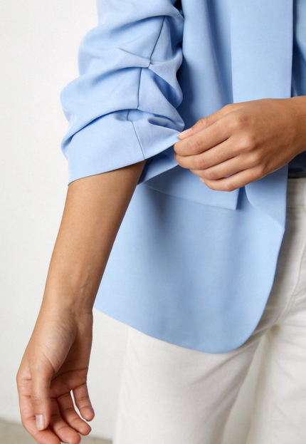 CHAQUETA ARMONIAS CURVE FRUNCE