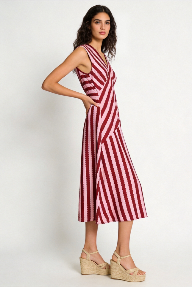 VESTIDO ARMONIAS TEEN RAYAS