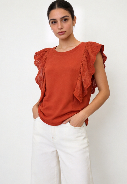 BLUSA ARMONIAS TEEN BORDADOS