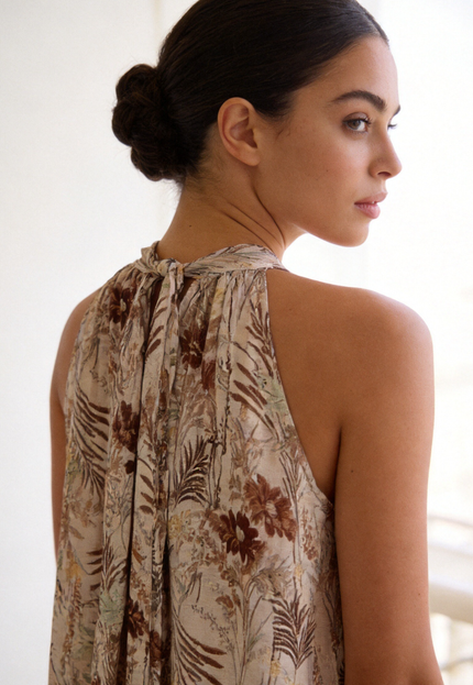 VESTIDO ARMONIAS ESTAMPADO
