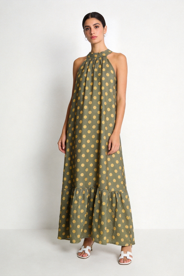 VESTIDO ARMONIAS TEEN LUNARES