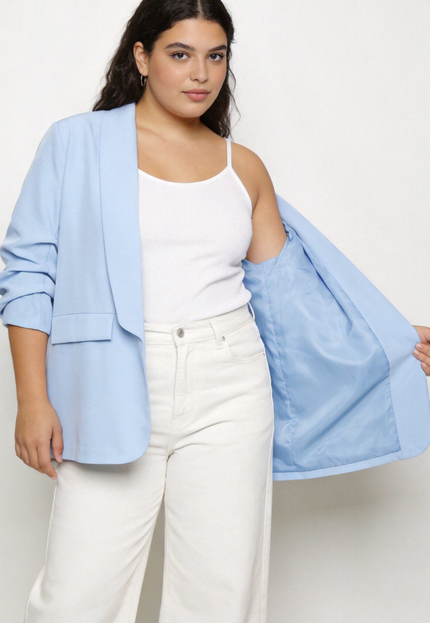 CHAQUETA ARMONIAS CURVE FRUNCE