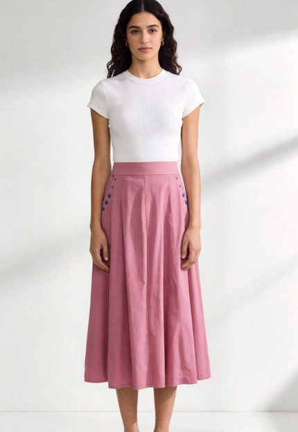 FALDA ARMONIAS TEEN ALGODÓN