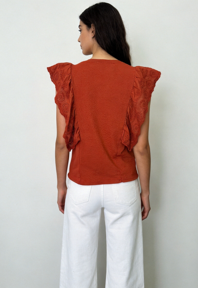 BLUSA ARMONIAS TEEN BORDADOS