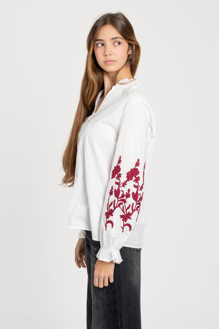 CAMISA ARMONIAS BORDADOS