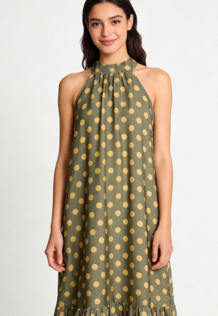 VESTIDO ARMONIAS TEEN LUNARES