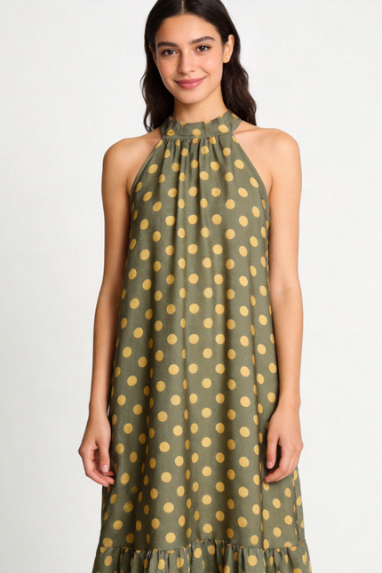 VESTIDO ARMONIAS TEEN LUNARES