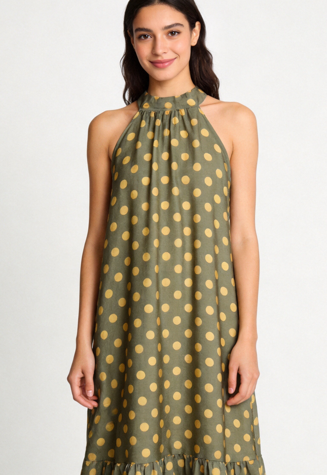 VESTIDO ARMONIAS TEEN LUNARES