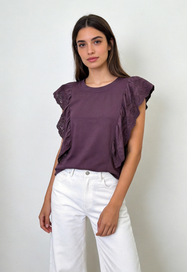BLUSA ARMONIAS TEEN BORDADOS