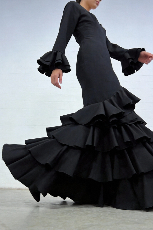 TRAJE DE FLAMENCA LOLITA LISO