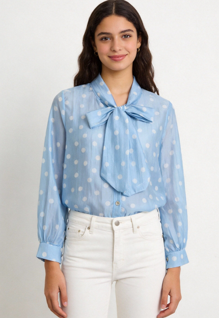 BLUSA ARMONIAS TEEN LUNARES