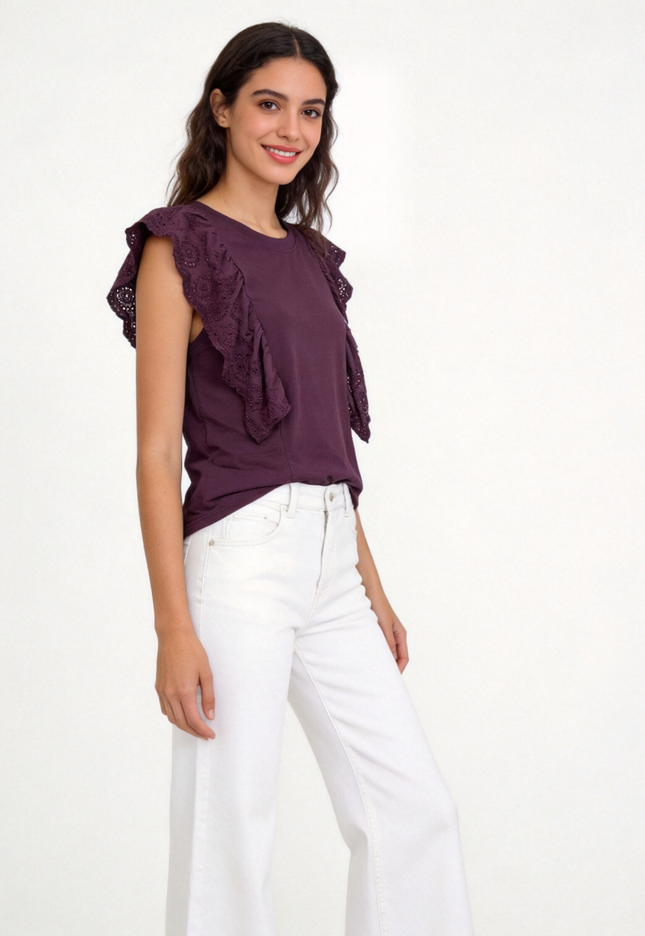 BLUSA ARMONIAS TEEN BORDADOS