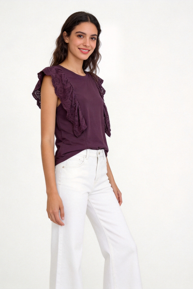 BLUSA ARMONIAS TEEN BORDADOS