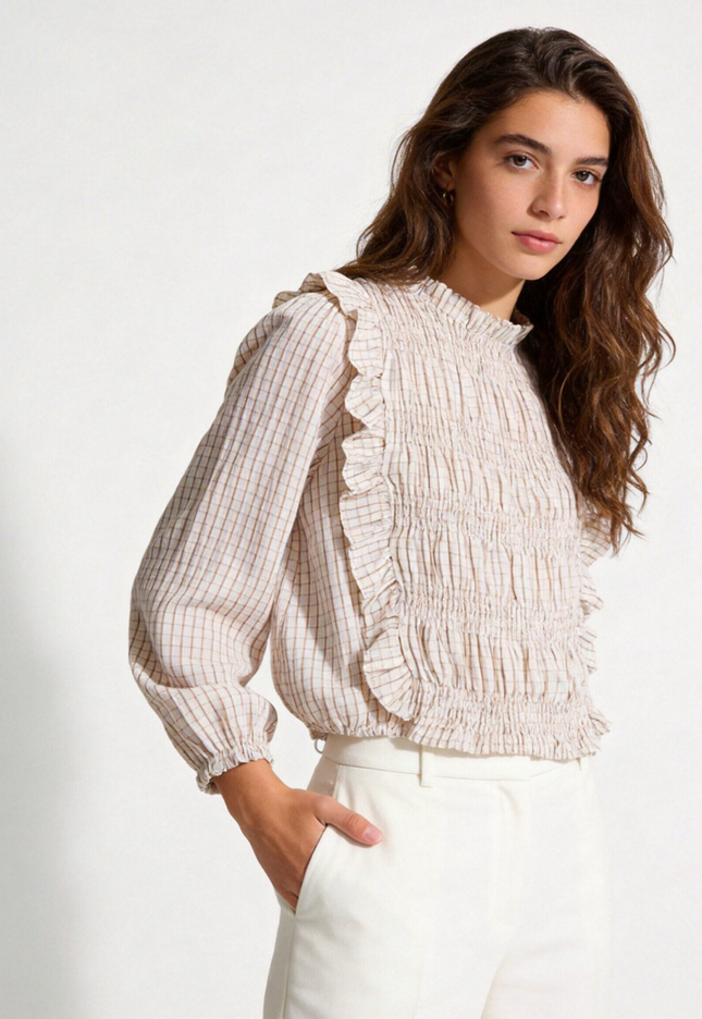 BLUSA ARMONIAS TEEN CUADROS