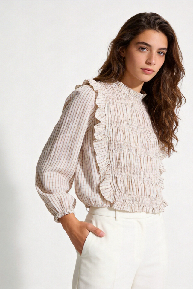 BLUSA ARMONIAS TEEN CUADROS