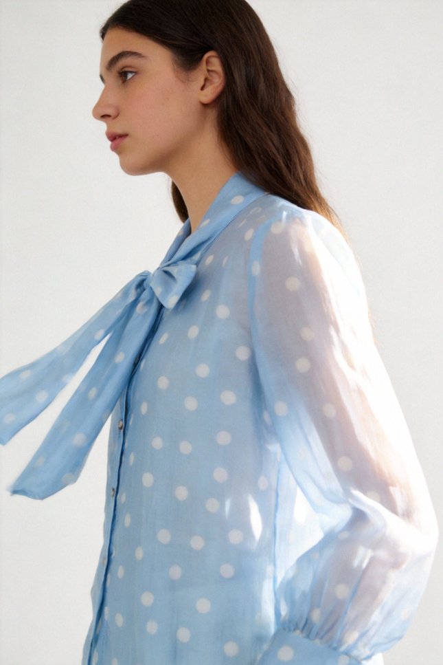 BLUSA ARMONIAS TEEN LUNARES