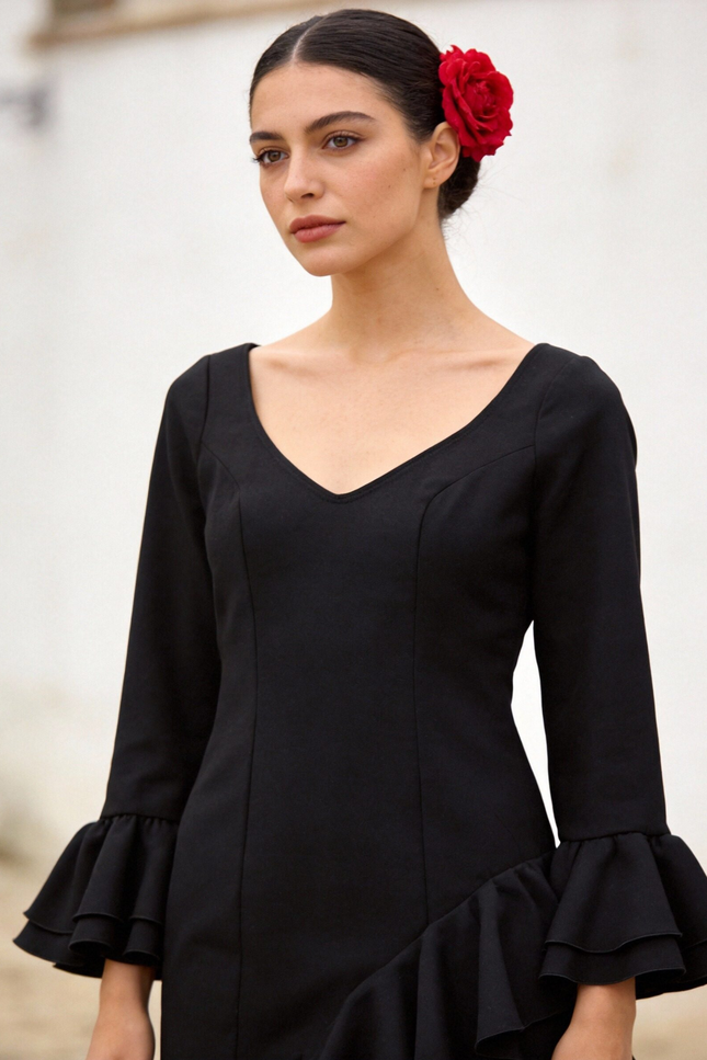 TRAJE DE FLAMENCA LOLITA LISO