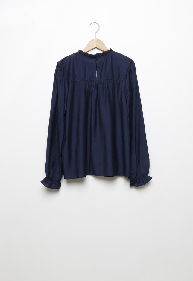 BLUSA ARMONIAS BURDEOS