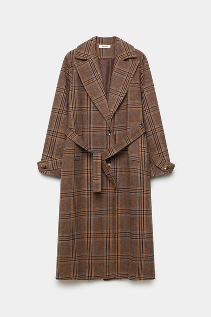 ABRIGO ARMONIAS LARGO ALGODÓN