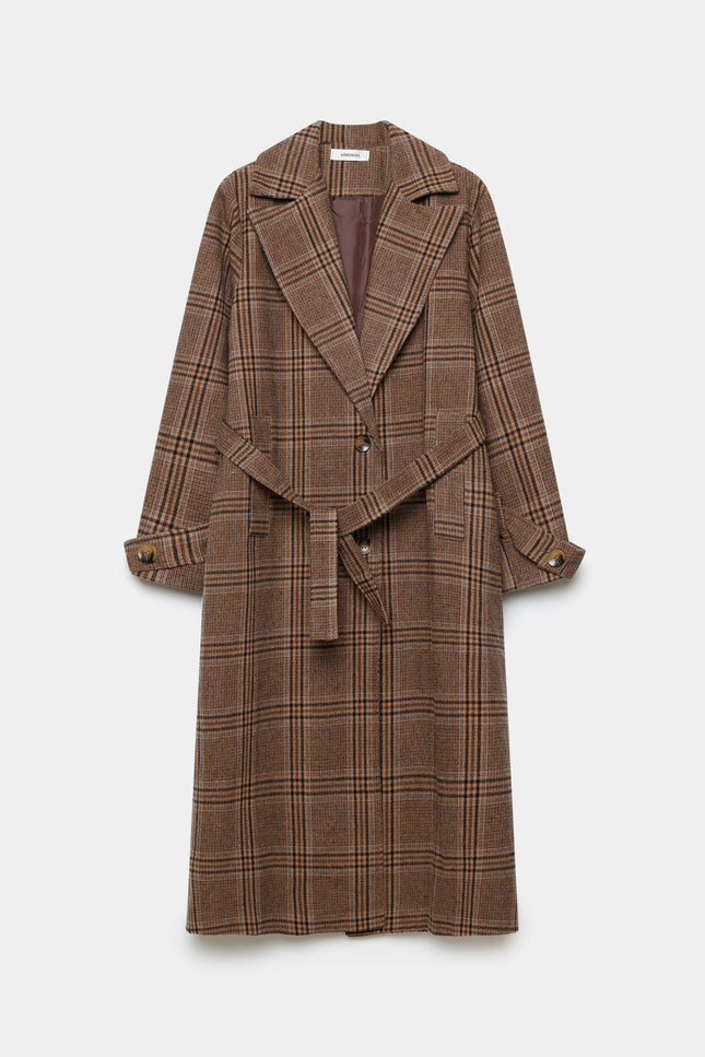 ABRIGO ARMONIAS LARGO ALGODÓN