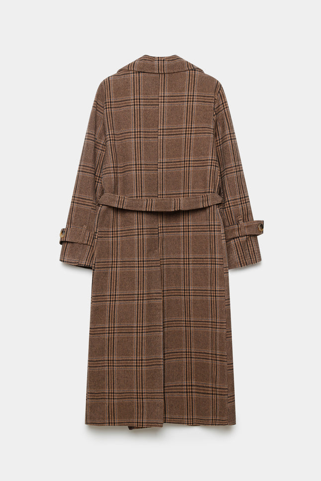 ABRIGO ARMONIAS LARGO ALGODÓN