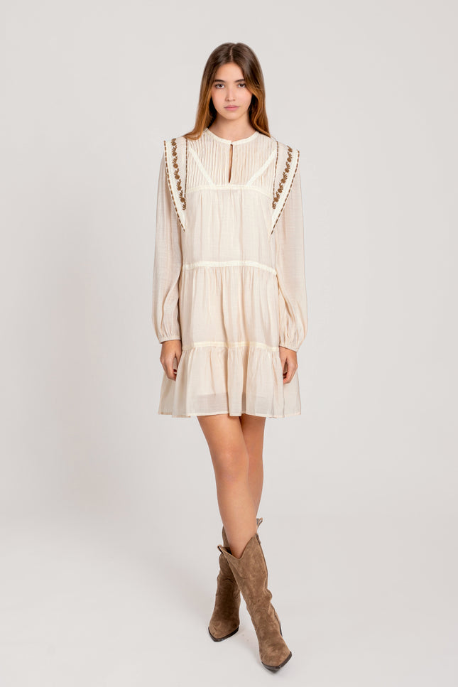 VESTIDO ARMONIAS PREMIUM BORDADOS