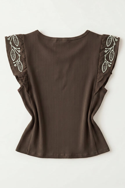 CAMISETA ARMONIAS BORDADOS