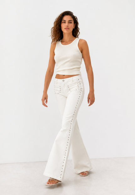 JEANS ARMONIAS TEEN TACHUELAS