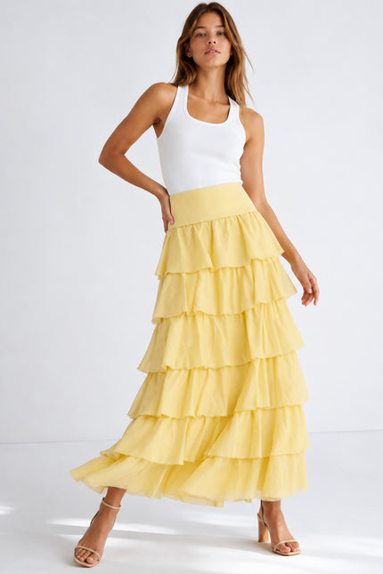 FALDA ARMONIAS TEEN CAPAS