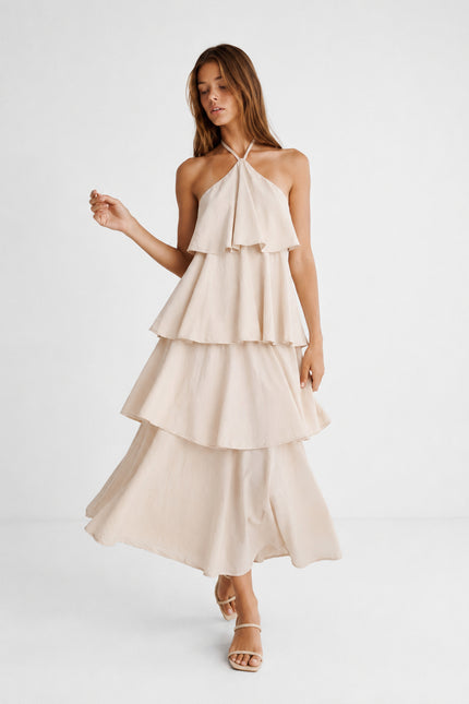 VESTIDO ARMONIAS TEEN VOLANTES