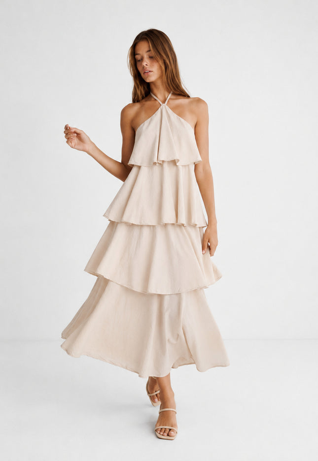 VESTIDO ARMONIAS TEEN VOLANTES