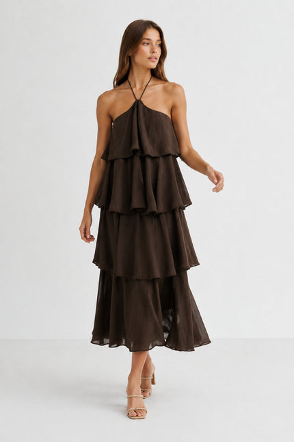 VESTIDO ARMONIAS TEEN VOLANTES