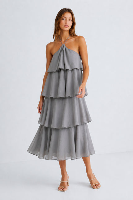 VESTIDO ARMONIAS TEEN VOLANTES