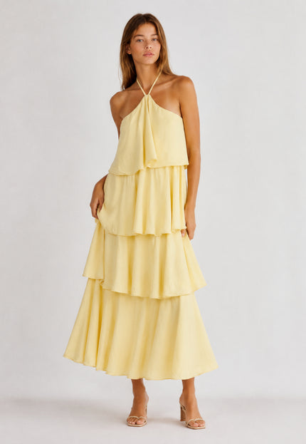 VESTIDO ARMONIAS TEEN VOLANTES