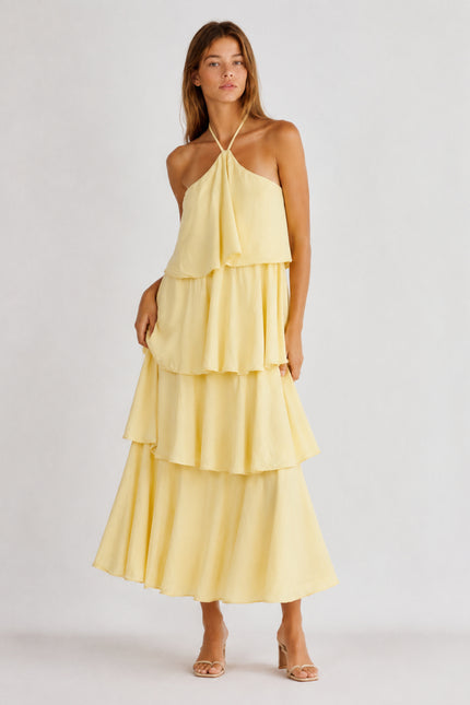 VESTIDO ARMONIAS TEEN VOLANTES
