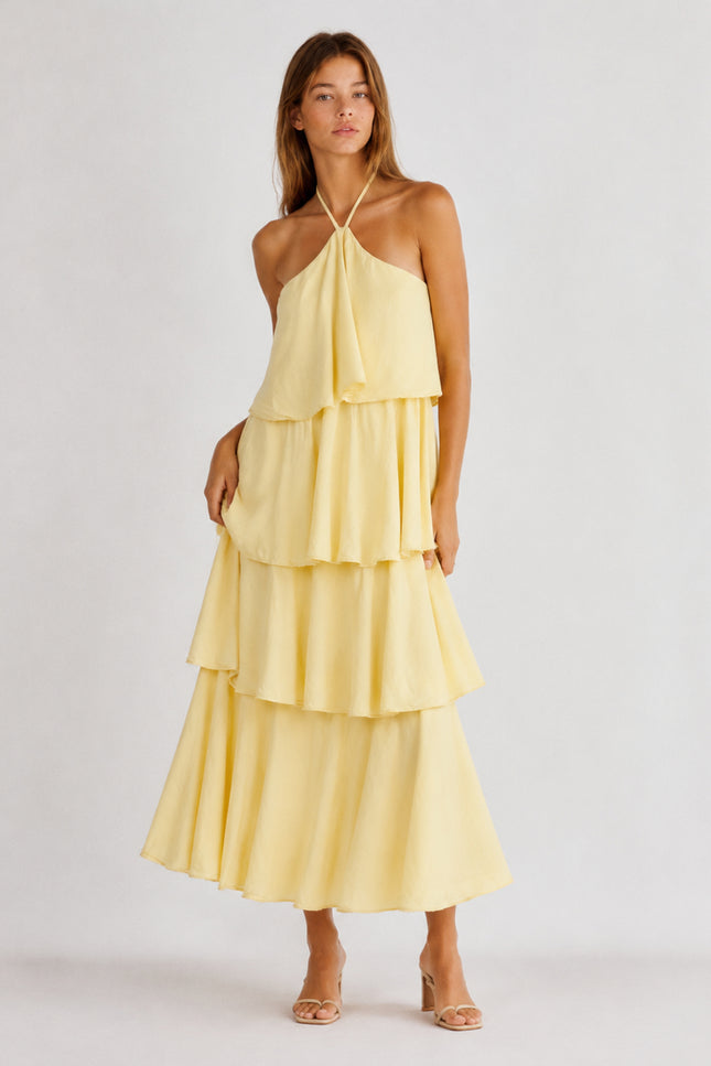 VESTIDO ARMONIAS TEEN VOLANTES