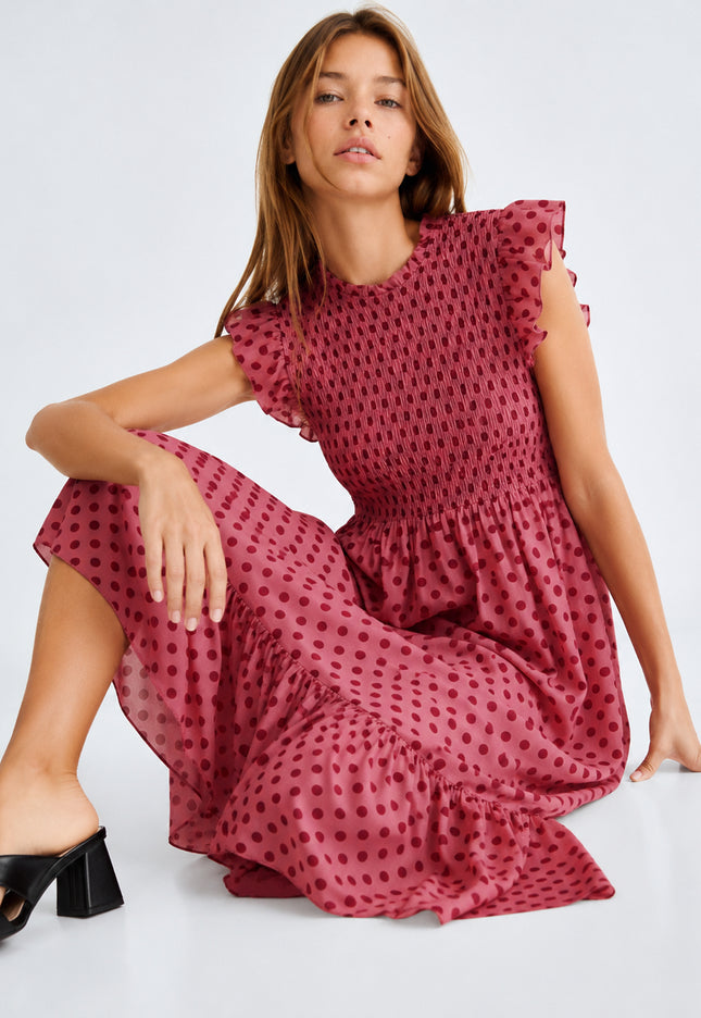 VESTIDO ARMONIAS TEEN LUNARES