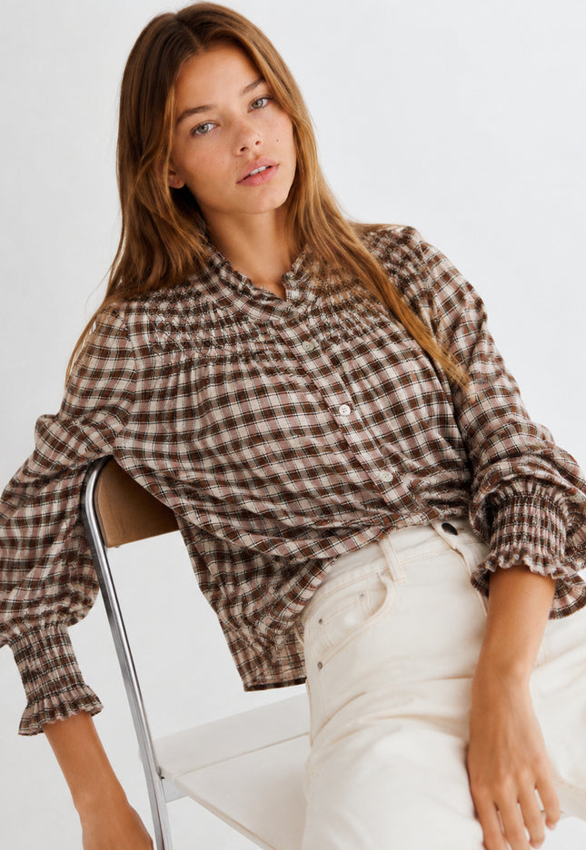 BLUSA ARMONIAS TEEN CUADROS