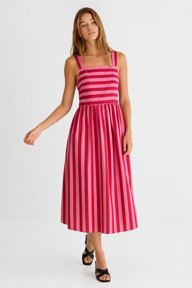 VESTIDO ARMONIAS TEEN RAYAS