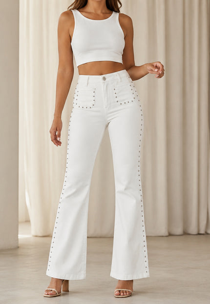 JEANS ARMONIAS TEEN TACHUELAS